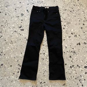 Madewell Cali Demi Boot flared jean